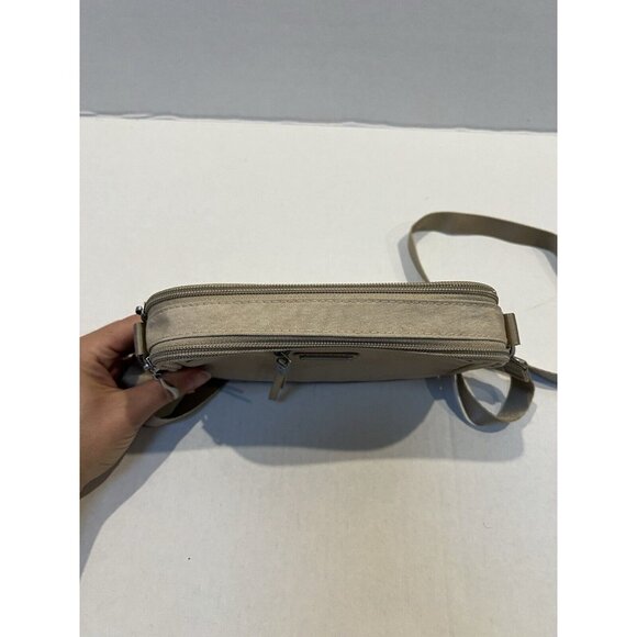 BAGGALLINI RFID Festival Travel Small Crossbody Bag, Tan - Picture 5 of 12